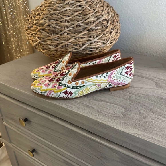 Ramon Tenza Geometric‎ Woven Slip-On Loafers - Picture 3 of 5